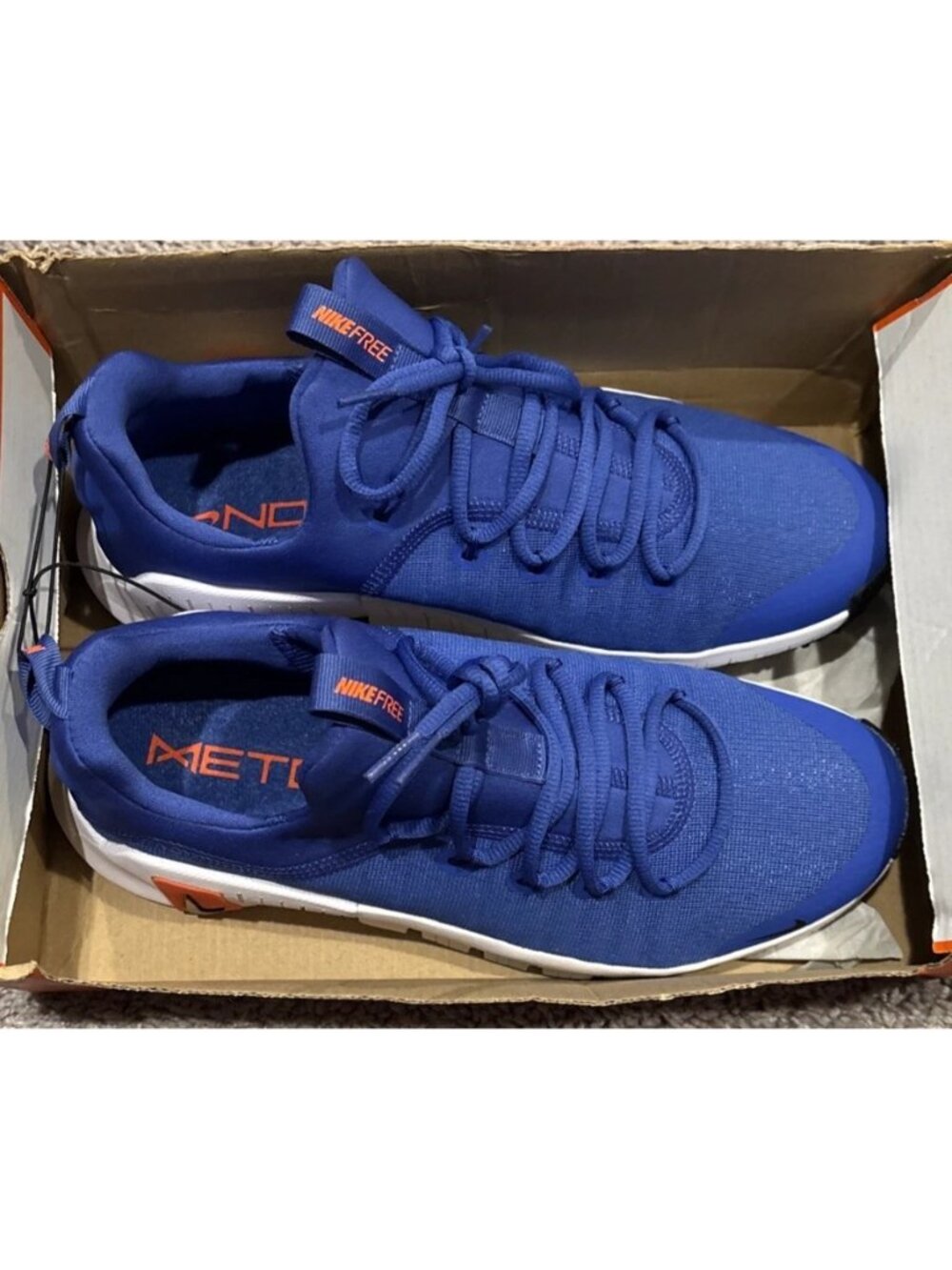 Nike Free Metcon 6 Men’s Size 10 Astronomy Blue Training Shoes NEW